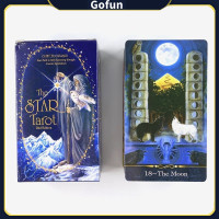 ราคา ไพ่ยิปซี ไพ่ทาโรต์ พร้อมส่ง New 78 Deck The star tarot Tarot ไพ่ยิปซีการ์ตูนน่ารัก (22304847669)