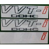 ราคา สติ๊กเกอร์ vvti dohc 1 ชุด มี 2 ชิ้น งานตัด vvti พร้อมส่งจร้า (21976084736)