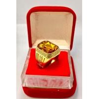 ราคา แหวนทอง 18K ลอยบุษราคัมสีเหลือง ช่วยเสริมบารมี โชคลาภ วาสนา (21531262553)