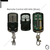 ราคา รีโมทประตูบานเลื่อน สแตนเลส 12 2 ปุ่ม แบบเขี่ยรหัส 8 หลัก คลื่นความถี่ 433 MHZ ใช้กับ มอเตอร์ประตูรีโมท (22313260629)