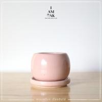 ราคา กระถางเซรามิกทรงกลม ปากเล็ก มินิมอล (16170339070)