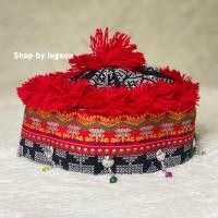 ราคา หมวกเด็กดอย หมวกเเม้ว หมวกชาวเขา ใส่คู่กับชุดพื้นเมือง (22150626401)