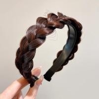 ราคา Ball head wig hair circle bud head fluffy natural full real hair low ball head artifact (21745820425)