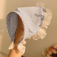 ราคา พร้อมส่ง Su192 COD ในไทย ผ้าคลุมศีรษะ ที่คาดผม ทรงสามเหลี่ยม แต่งลูกไม้ ลายดอกไม้ ลายตารางหมากรุก ผ้าพันคอ สไตล์ฝรั่งเศ (22299761015)