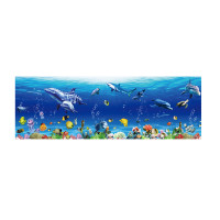 ราคา สติ๊กเกอร์ติดผนังลายโลกใต้ทะเล 25x70ซม สําหรับตกแต่งบ้าน (21817163799)
