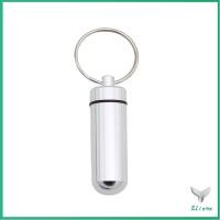 ราคา Eliana กล่องยายาพวงกุญแจอลูมิเนียม กล่องใส่ยาขนาดเล็กแบบพกพากันน้ำ Keychain Pill Box (21341279850)