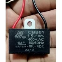 ราคา คาปาซิเตอร์ 1 5 uf 400 v แบบมีสายใส่พัดลม 14 16 นิ้ว (22007774512)
