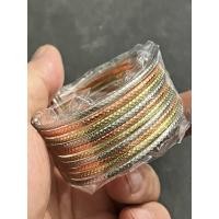 ราคา กำไล ข้อมือ แบบมีลาย สามกษัตริย์ ขนาดเส้นผ่านศูนย์กลางประมาณ 6 เซนติเมตร งานโละ (22236209655)