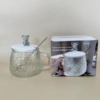 ราคา หมีน้อยถ้วยแก้วฝาแก้ว พร้อมกล่อง แก้วกาแฟ แก้วพร้อมฝา (22392133493)