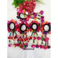 ราคา ยางรัดผมชาวเขายางรัดผมปอมๆยางรัดผมพื้นเมือง (21004106638)