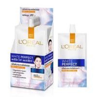 ราคา ลอรีอัล ปารีส ไวท์ เพอร์เฟ็คท์ LOREAL WHITE PERFECT DAY CREAM SPF17 PA ซอง 7ml (22288457992)