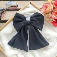 ราคา โบว์ใหญ่ ผ้านิ่ม 2 ชั้น โบว์ติดผม กิ๊บโบว์ โบว์ใหญ่ โบว์ประดับผม (22240629655)