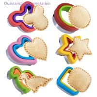 ราคา สแตนเลสที่ตัดแซนวิชและชุดปกปิดสำหรับเด็กแม่พิมพ์ทำคุกกี้อาหารแบบ DIY สำหรับเด็กเครื่องมือทำแซนวิชขนมปังขนมปังปิ้งใหม่ (22151416945)