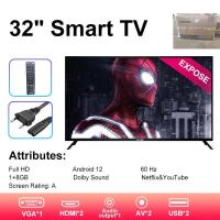 ราคา EXPOSE ทีวี 32 นิ้ว 43นิ้ว 50นิ้ว ราคาถูกๆ สมาร์ททีวี Smart TV โทรทัศน์ สมาร์ททีวี LED Wifi FULL HD Android TV Google Netflix Youtube ได้โดยตรง (22406123837)