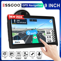 ราคา ESSGOO แผนที่หน้าจอสัมผัสนำทาง GPS ขนาด9นิ้วGratis Ongkir นำทางด้วยเสียงอัจฉริยะรองรับอายุการใช้งานรองรับโหมดรถยนต์7โหมดเอฟเอ็มบลูทูธ (22393410886)