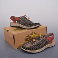 ราคา KEEN UNEEK outdoor casual non slip simple sandals water shoes brown red stitching ของแท้ 100 (22196808217)