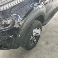 ราคา คิ้วล้อ Ford Ranger ขนาด 6 นิ้วมีหมุด สีดำด้าน ใส่ปี 2015 2017 และปี 2018 2021 (19757602128)