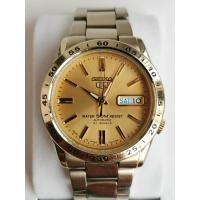 ราคา นาฬิกา Seiko 5 Automatic กลไกลระบบเครื่อง 7s26 หน้าทองซาติน (21721418666)