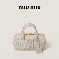 ราคา กระเป๋าโบว์ลิ่งขนาดเล็กหนังแกะ Arcadie (21324864668)