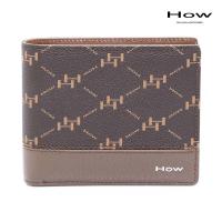 ราคา How กระเป๋าสตางค์พับสั้น มีลิ้นกลาง รุ่น HHW0293 สีน้ำตาล (19721071787)
