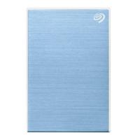 ราคา 1 TB HDD EXT ฮาร์ดดิสก์พกพา SEAGATE ONE TOUCH WITH PASSWORD LIGHT BLUE STKY1000402 (10424221164)