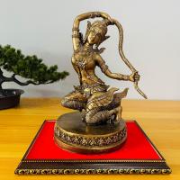 ราคา พระแม่ธรณี เเร่เหล็กน้ำพี้ ขนาดฐาน5 5นิ้ว สูง9นิ้ว เเถมฟรีฐานรอง (21856595095)