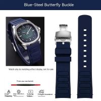 ราคา ผู้ชายยางนาฬิกาอุปกรณ์เสริมสำหรับ Mido ใหม่คนถือหางม้า M049 526สายยาง Mido ทีวี M049โค้งปากสายนาฬิกาข้อมือ22มิลลิเมตรกันน้ำ (21720010090)