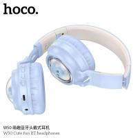 ราคา ใหม่ HOCO W50 หูฟังบลูทูธ หูฟังครอบหูแบบไร้สาย Cute fun BT headphones พับเก็บได้ เบสแน่น ของแท้ รับประกัน 1 ปี (21599654674)
