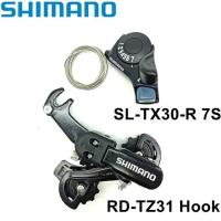 ราคา Shimano ชุดเกียร์ TZ31 6 7สปีดชุดเกียร์จักรยาน RD TZ31ตา ตะขอเกี่ยวคันเกียร์ SL TX30 6S 7 S SL ทริกเกอร์ TX30 (21704014453)