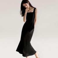 ราคา Closet Crush เดรสยาวสายเดี่ยวเข้ารูป สีดำ (22413952291)