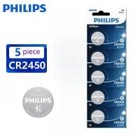 ราคา ถ่านกระดุม Philips CR2450CR2430 Lithium 3V จำนวน 5ก้อน (22338100963)