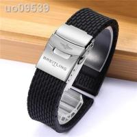 ราคา สายรัดนาฬิกายางซิลิโคนเหมาะสำหรับการแข่งขันเบรลิงอเวนเจอร์ชาเลนเจอร์ซูเปอร์โอเชียนสำหรับผู้ชายและผู้หญิง22 (19670724927)