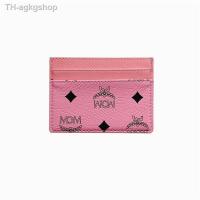 ราคา กระเป๋าสตางค์ Mcm กระเป๋าสตางค์กระเป๋าใส่บัตรกระเป๋าหนัง PU แบบบางเฉียบ 5 ช่อง (16004140568)