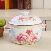 ราคา หม้อซุปเคลือบสําหรับแก๊สและเตาแม่เหล็กไฟฟ้า หม้อนําโชคหูคู่หนาสากลสําหรับของขวัญประจําวันจากจีนแผ่นดินใหญ่ (19938954853)