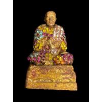 ราคา พระสมเด็จโตเนื้อโลหะทองเหลืองประดับพลอยกรุวังหน้าสินค้าเลือกสุ่มให้นะคะ (15034586754)