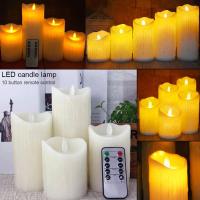 ราคา LED รีโมทคอนโทรลไร้เปลวเทียนโคมไฟจำลองเปลวไฟเทียนสำหรับคริสต์มาสงานแต่งงานปาร์ตี้ตกแต่งบ้าน (14644647698)