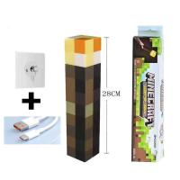 ราคา Minecraft ไฟฉาย โคมไฟอนิเมะ โคมไฟตั้งโต๊ะ LED ไฟกลางคืน USB ชาร์จ โคมไฟผนัง ไฟแต่งห้อง (22245055953)