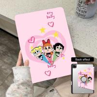 ราคา MOLLY LABUBU เคสฝาพับ Samsung หมุนได้360 เคส Samsung Galaxy Tab S6 Lite S7 S8 S9 S7 FE s9 FE S9FE A9 A8 A9 Galaxy Tab S8 S7 S9 หนังสังเคราะห์ TPU (21994024946)