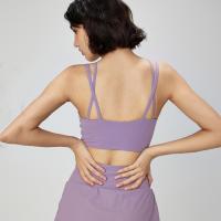 ราคา เสื้อโยคะแฟชั่นสไตล์ Hoppe Fumeng ยกทรงแบบบุขยับได้บราทรงสปอร์ต (21708484174)