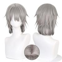 ราคา BEAUTYLASS กางเกงขาสั้นแบบสั้น วิกผมคอสเพลย์เทรลเบลเซอร์ ธรรมชาติตามธรรมชาติ ผมสังเคราะห์ วิกผมสีเทาเข้ม อุปกรณ์เสริมวิกผม ชั้นชั้นๆ Honkai Star Rail cos วิกผม ชาย หญิง (22219702410)
