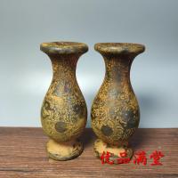 ราคา ของเก่าแจกัน เบ็ดเตล็ด ของโบราณ งานฝีมือมังกรแกะสลักของตกแต่งโบราณ (17850991431)