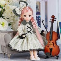 ราคา PUZHE Dress Up BJD Doll with Clothes 3D Eyes Removable Joints Doll Mini Dolls 30cm Girls Gifts (20875429874)