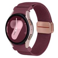 ราคา สายไนลอนสำหรับ Samsung Galaxy Watch 7 นาฬิกา FE 6 Classic 6 5 Pro 5 4 Classic 4 ผู้หญิงผู้ชาย Samsung Smartwatch แถบแม่เหล็กยืดหยุ่น (22276136594)