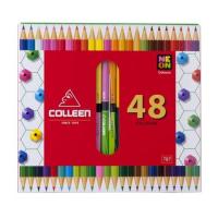 ราคา colleen สีไม้คลอลีน 2 หัว 12 24 36 48 60 สี (21727110967)