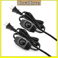 ราคา CoralCove สวิตช์หรี่ไฟ ปลั๊กสายไฟ ยาว1 8 ม สีดำ สายไฟ สายหล่อหัวปลั๊ก พร้อม สวิตส์หรี่ไฟ รองรับหลอดไฟ 100W 220V สายยาว 1 8 เมตร พร้อมปลั๊ก 2 ขาแบน (21283161686)