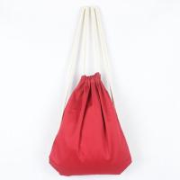 ราคา กระเป๋าเป้สะพายหลังมีเชือกรูดกระเป๋าเป้สะพายหลังสีดำและสีขาวสำหรับวัยรุ่นชายและหญิงลำลองย้อนยุคนักเรียนกระเป๋าเชือกรูดกระเป๋าหูรูดผ้าใบ (15020638830)