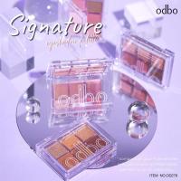 ราคา ODBO SIGNATURE EYESHADOW PALETTE โอดีบีโอ ซิกเนเจอร์ อายแชโดว์ พาเลท OD276 ทาตา ของแท้100 (16972432008)