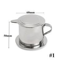 ราคา เครื่องชงกาแฟเวียดนามเครื่องมือชงกาแฟ1ชิ้นพรีเมี่ยมขนาดกะทัดรัดเครื่องชงกาแฟแบบพกพาที่กรองกาแฟเหล็กสเตนเลสทนทาน (21378619670)