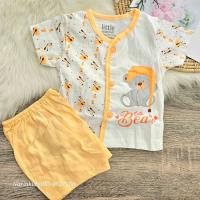 ราคา sale 2 อัพเดทลายใหม่ ชุดแขนสั้นแรกเกิด 3เดือน little home baby cotton 100 (22024104267)
