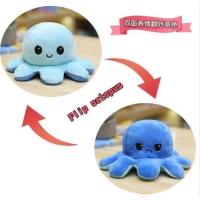 ราคา ตุ๊กตาปลาหมึกยักษ์ แบบนิ่ม รูปปลาหมึกน่ารัก พลิกสองด้าน ของเล่นสําหรับเด็ก พร้อมส่ง (17147144266)